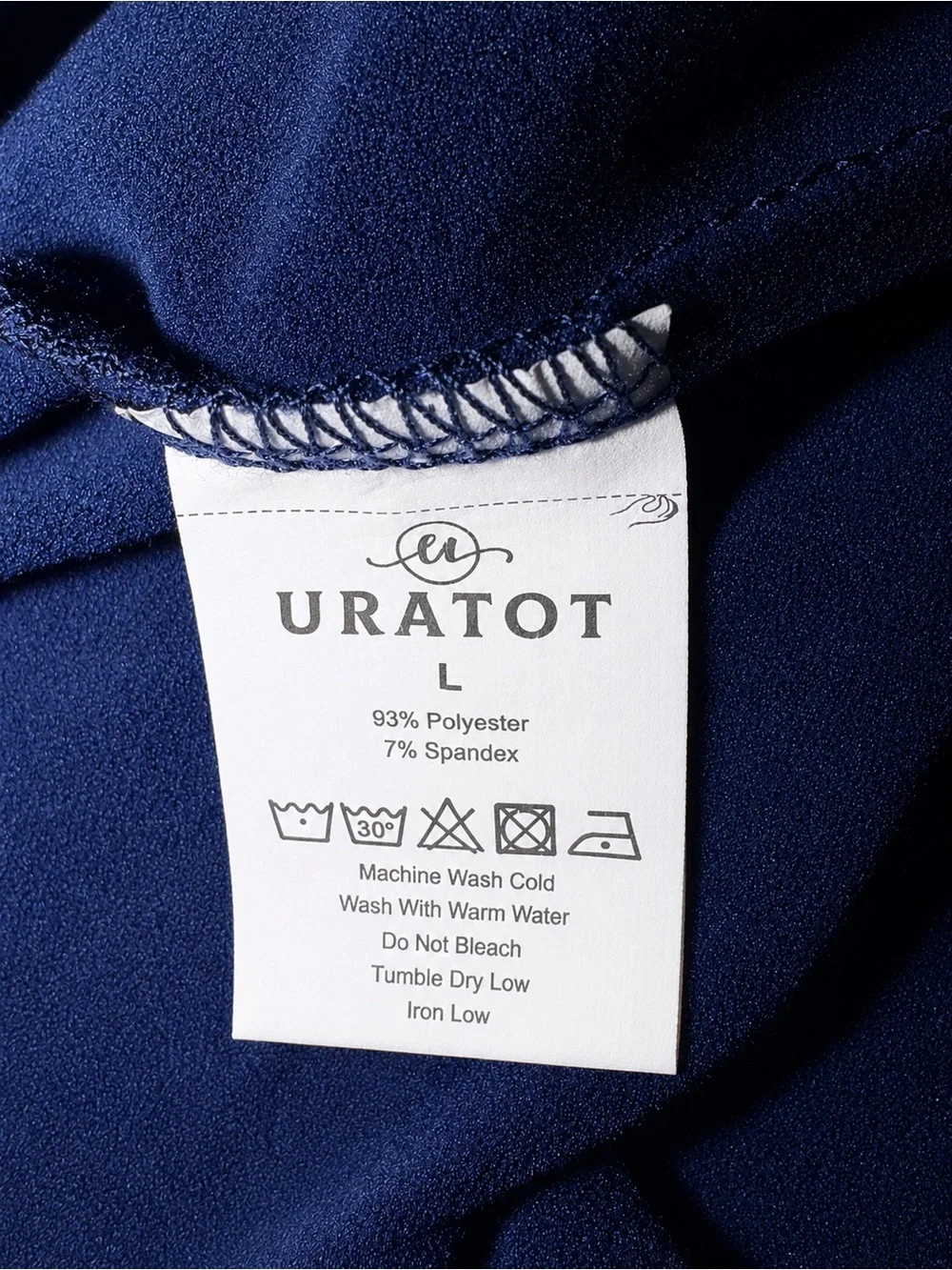 URATOT Navy Compression Thermal Base Layer Leggings Size L